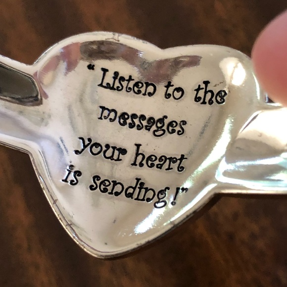 Rare Brighton HEART SONG inspirational bracelet - Picture 5 of 13